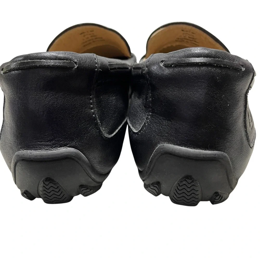 Sperry Men's 9 M Leather Upper Driving Lofters Black Venetian Moccasin